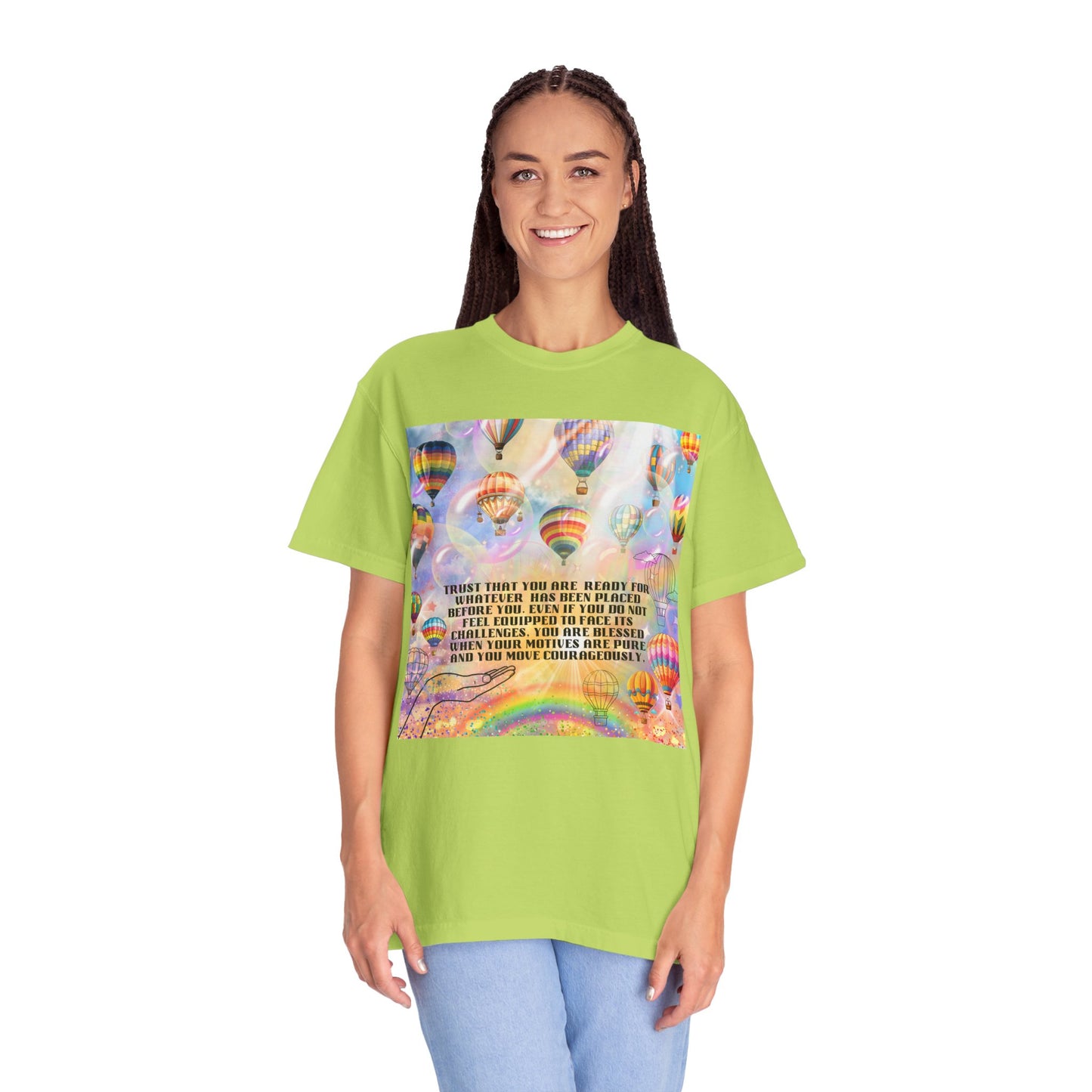 Trust That You Are Ready Unisex Garment-Dyed T-shirt