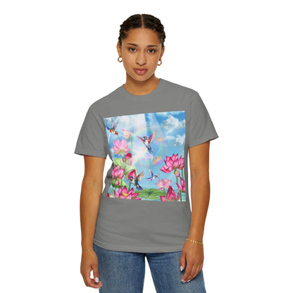 Sipping On Sunshine Unisex Garment-Dyed T-shirt