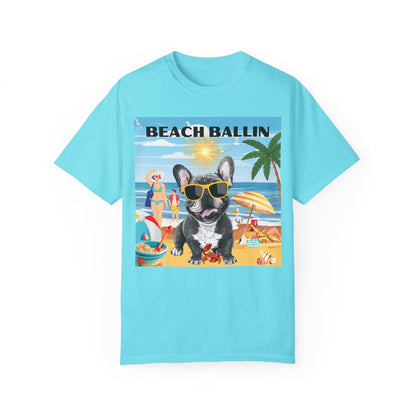 Beach Ballin Unisex Garment-Dyed T-shirt