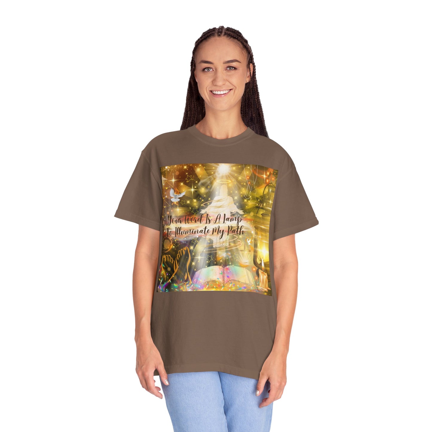 Your Word Unisex Garment-Dyed T-shirt