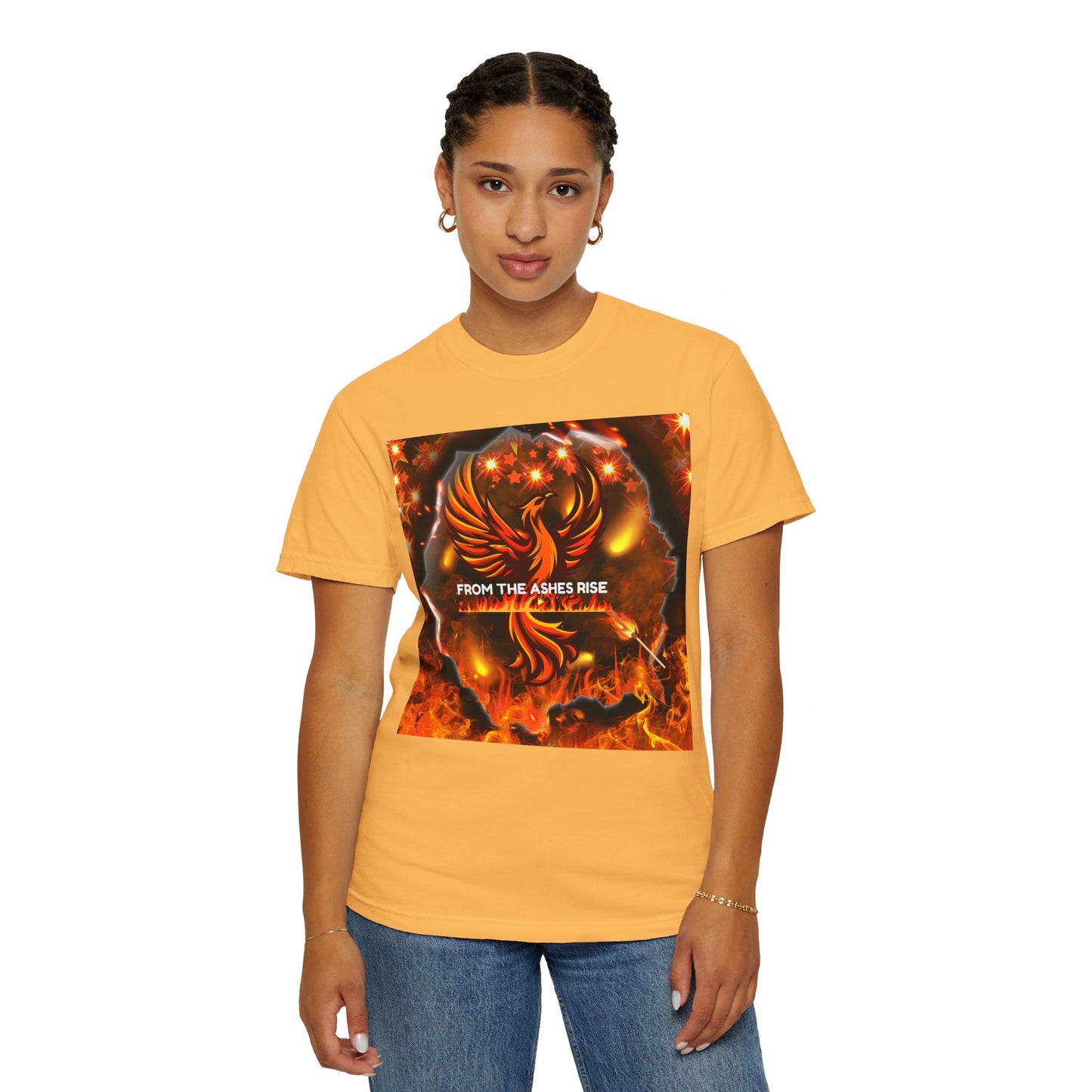 From The Ashes Rise Unisex Garment-Dyed T-shirt