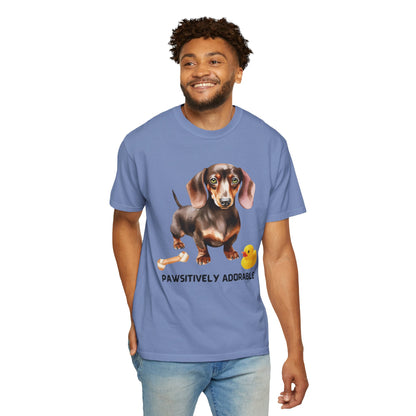 Pawsitively Adorable Unisex Garment-Dyed T-shirt