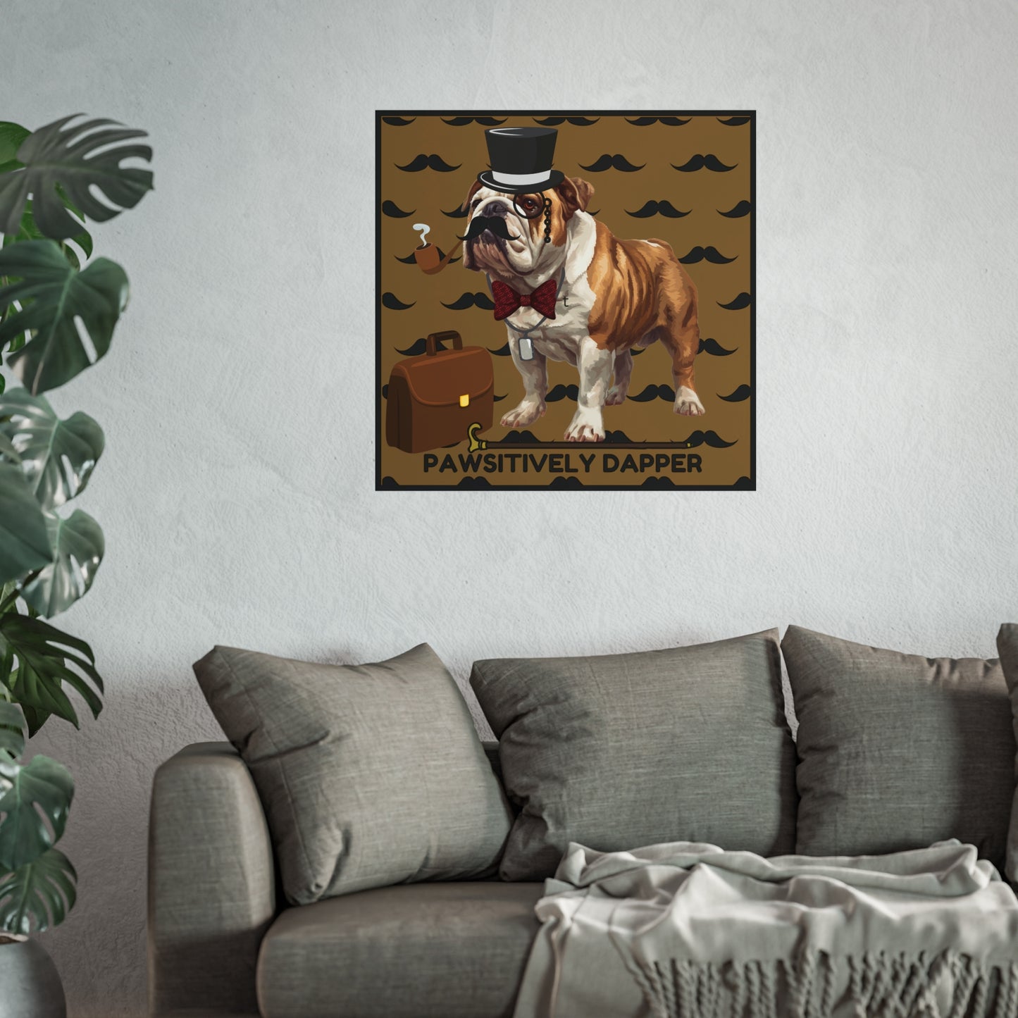 Pawsitively dapper Fine Art Posters