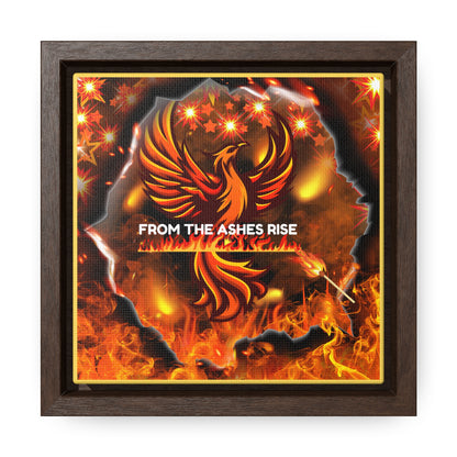 From The Ashes Rise Canvas Wall Art