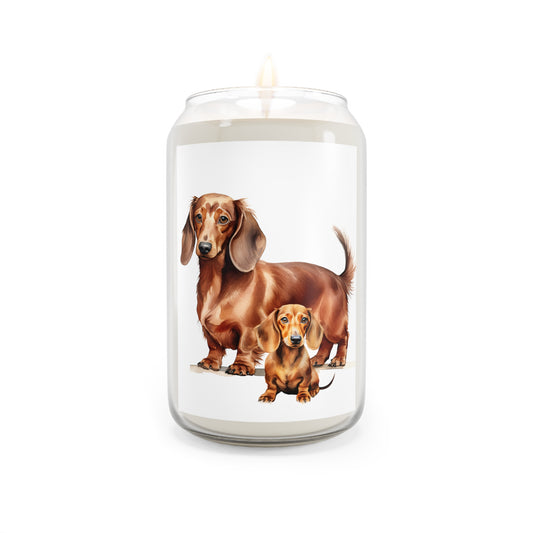 Dachshund Scented Candle, 13.75oz