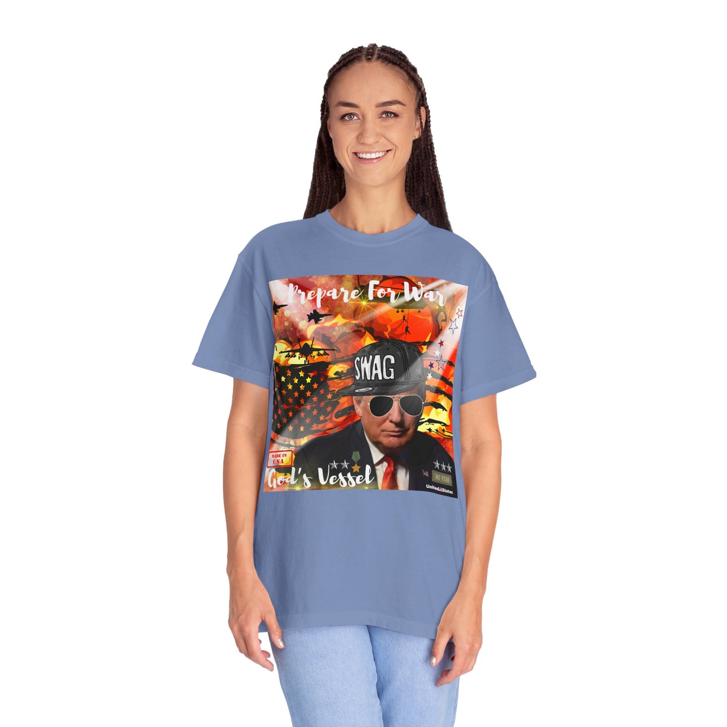 God's Vessel Unisex Garment-Dyed T-shirt