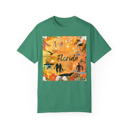 Florida Unisex Garment-Dyed T-shirt