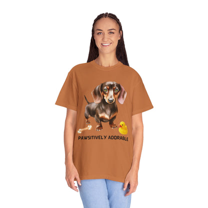 Pawsitively Adorable Unisex Garment-Dyed T-shirt