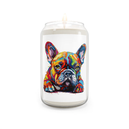 Frenchie In Color 3 Scented Candle, 13.75oz