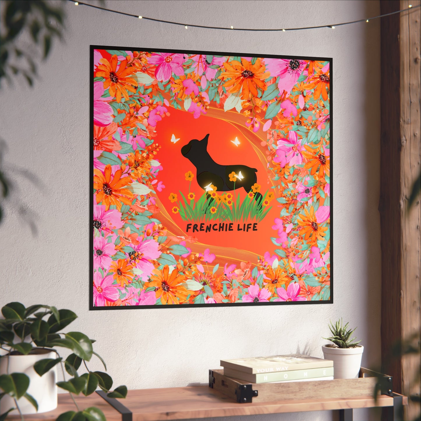 Frenchie Life Fine Art Poster