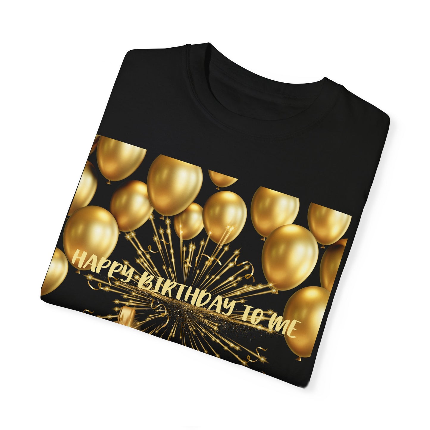 Happy Birthday 100 Unisex Garment-Dyed T-shirt