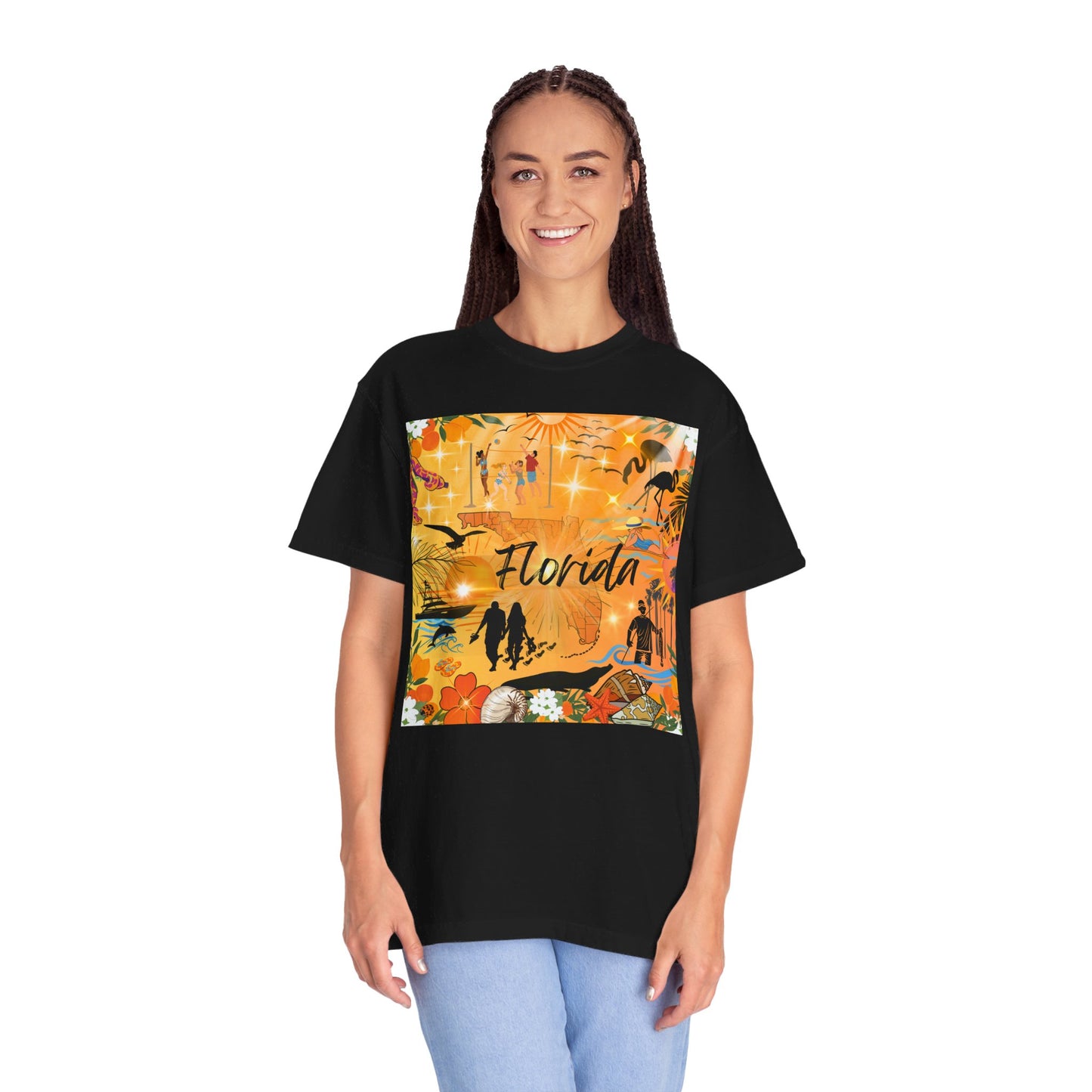 Florida Unisex Garment-Dyed T-shirt