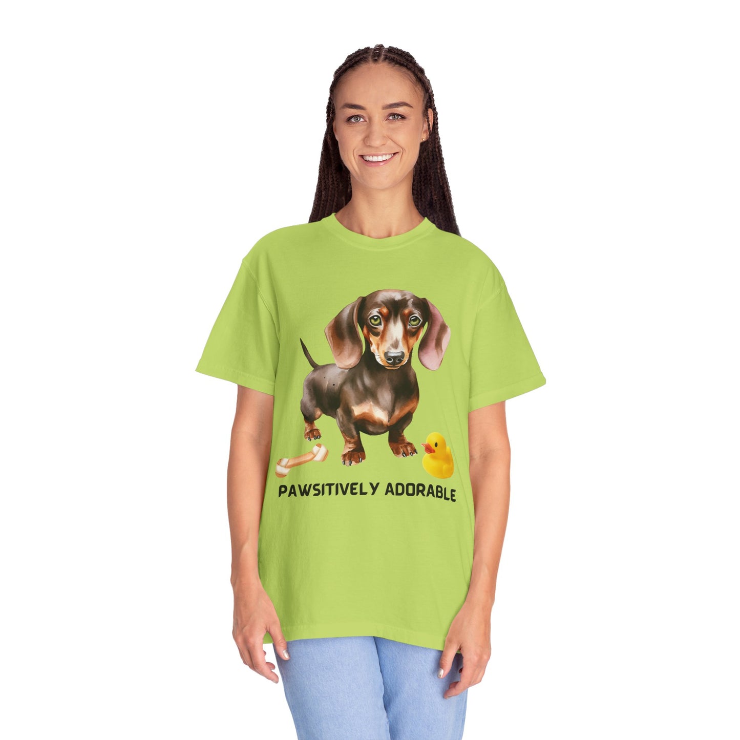 Pawsitively Adorable Unisex Garment-Dyed T-shirt