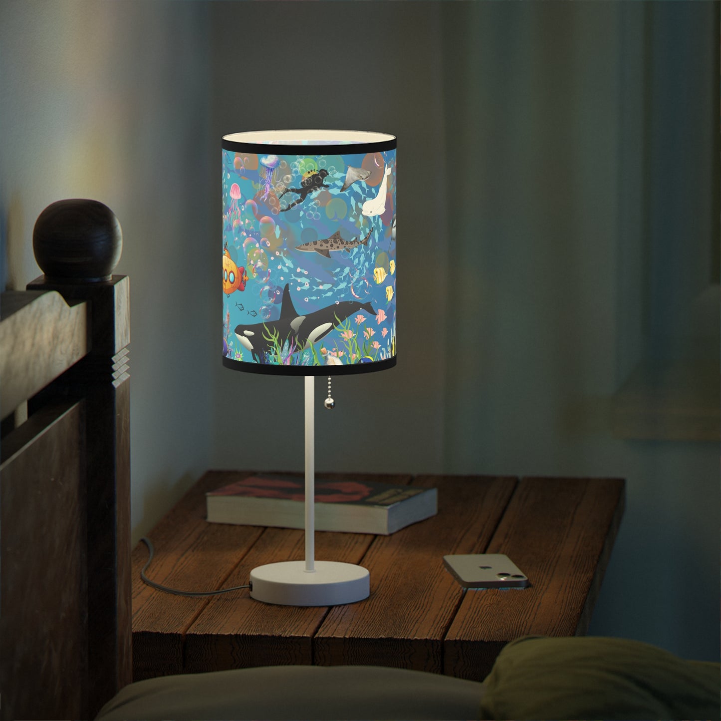 Ocean View Lamp on a Stand, US|CA plug