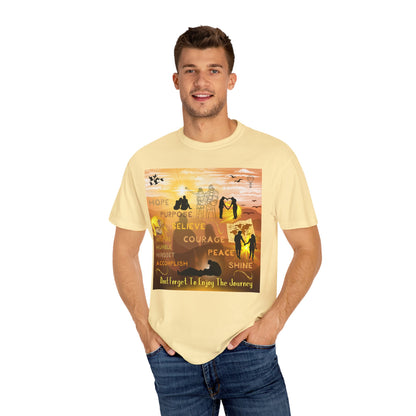 Enjoy The Journey Unisex Garment-Dyed T-shirt