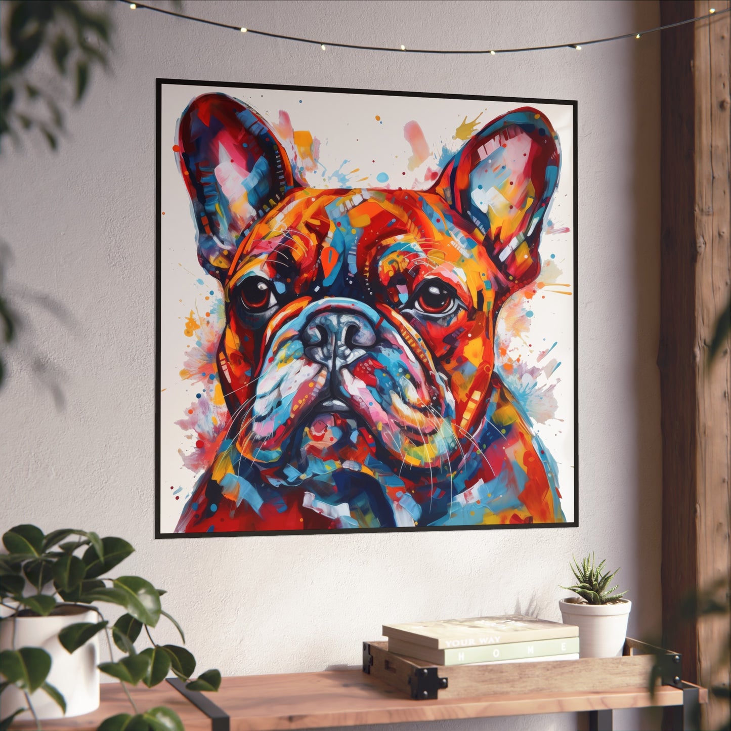 Frenchie In Color 5 Fine Art Posters