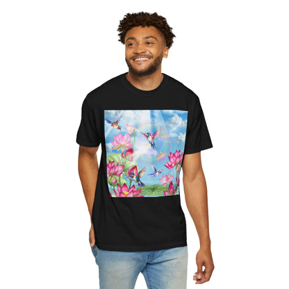 Sipping On Sunshine Unisex Garment-Dyed T-shirt