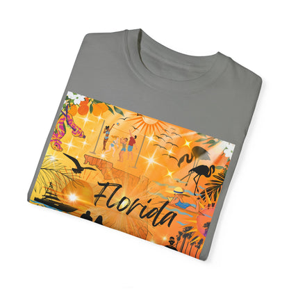 Florida Unisex Garment-Dyed T-shirt