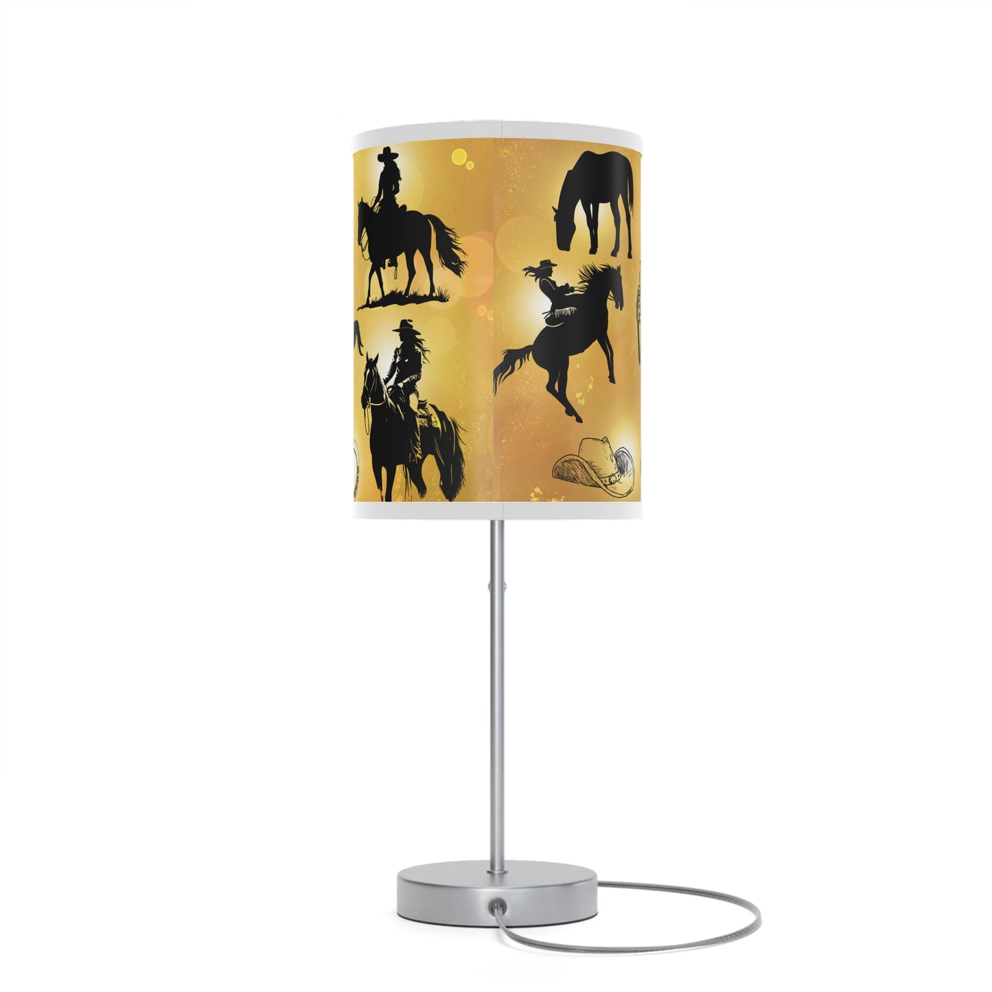 Cowgirl Country Lamp on a Stand, US|CA plug