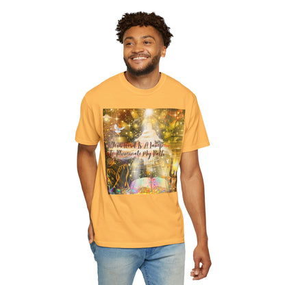 Your Word Unisex Garment-Dyed T-shirt