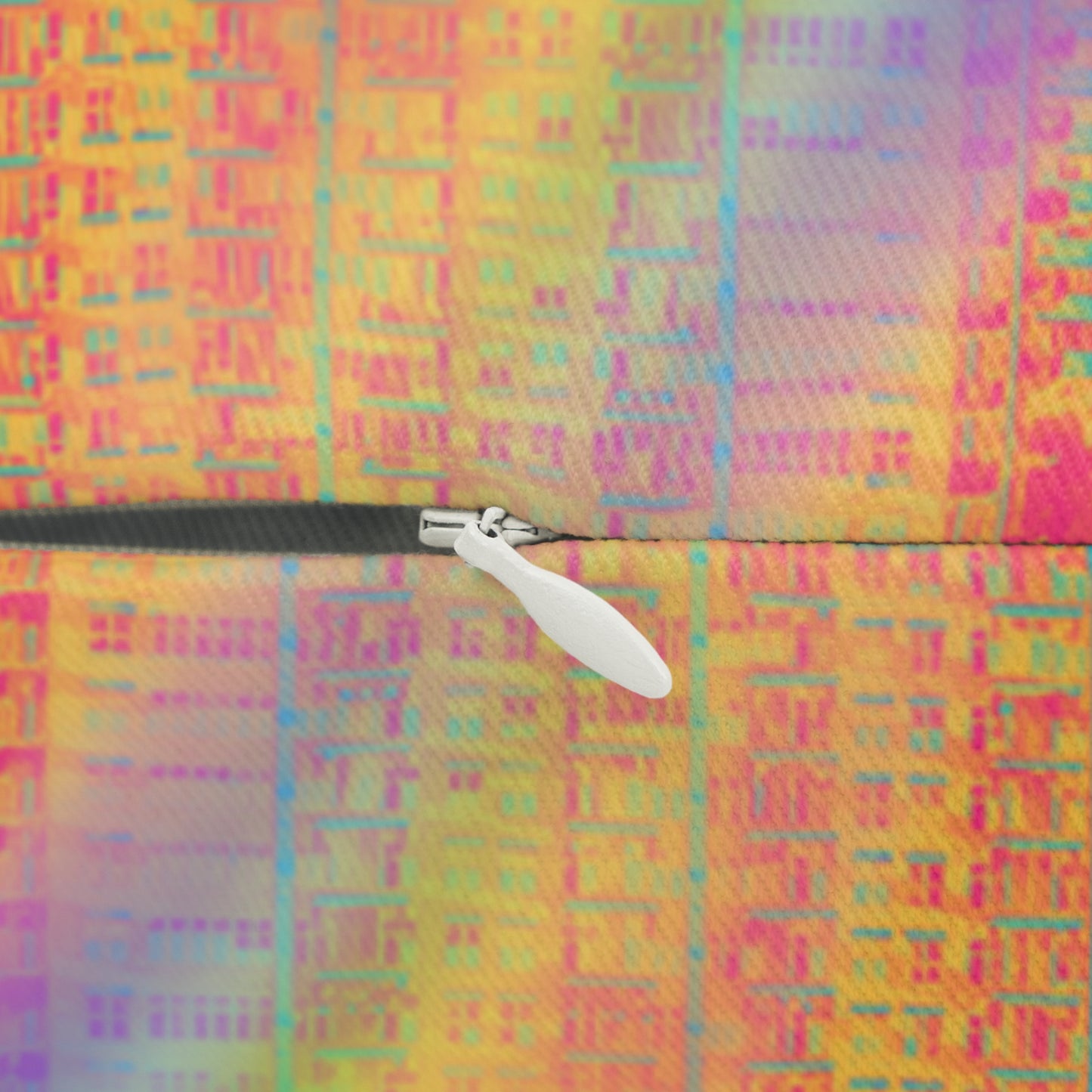 Rainbow Radiance Spun Polyester Lumbar Pillow