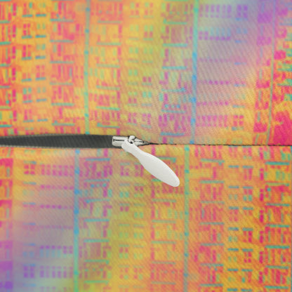 Rainbow Radiance Spun Polyester Lumbar Pillow