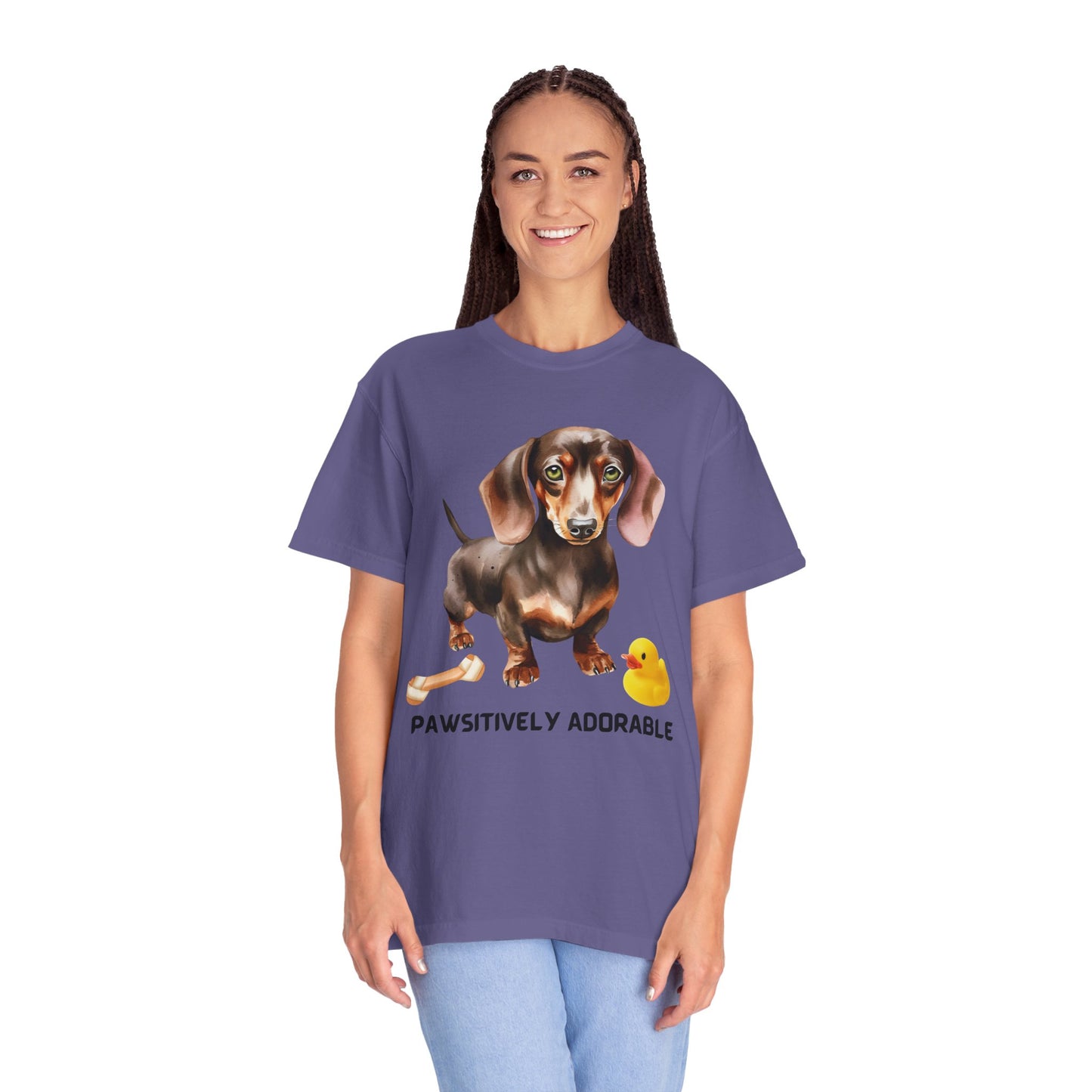 Pawsitively Adorable Unisex Garment-Dyed T-shirt