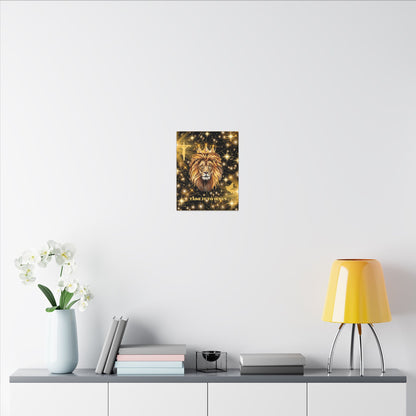 Take It To Jesus- Majestic Lion Canvas Print, Spiritual Wall Art, Take It To Jesus Decor, Faithful Home Decoration, Christian Gift for All Occasions