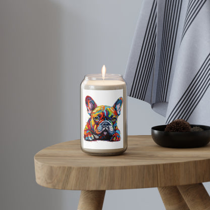 Frenchie In Color 3 Scented Candle, 13.75oz