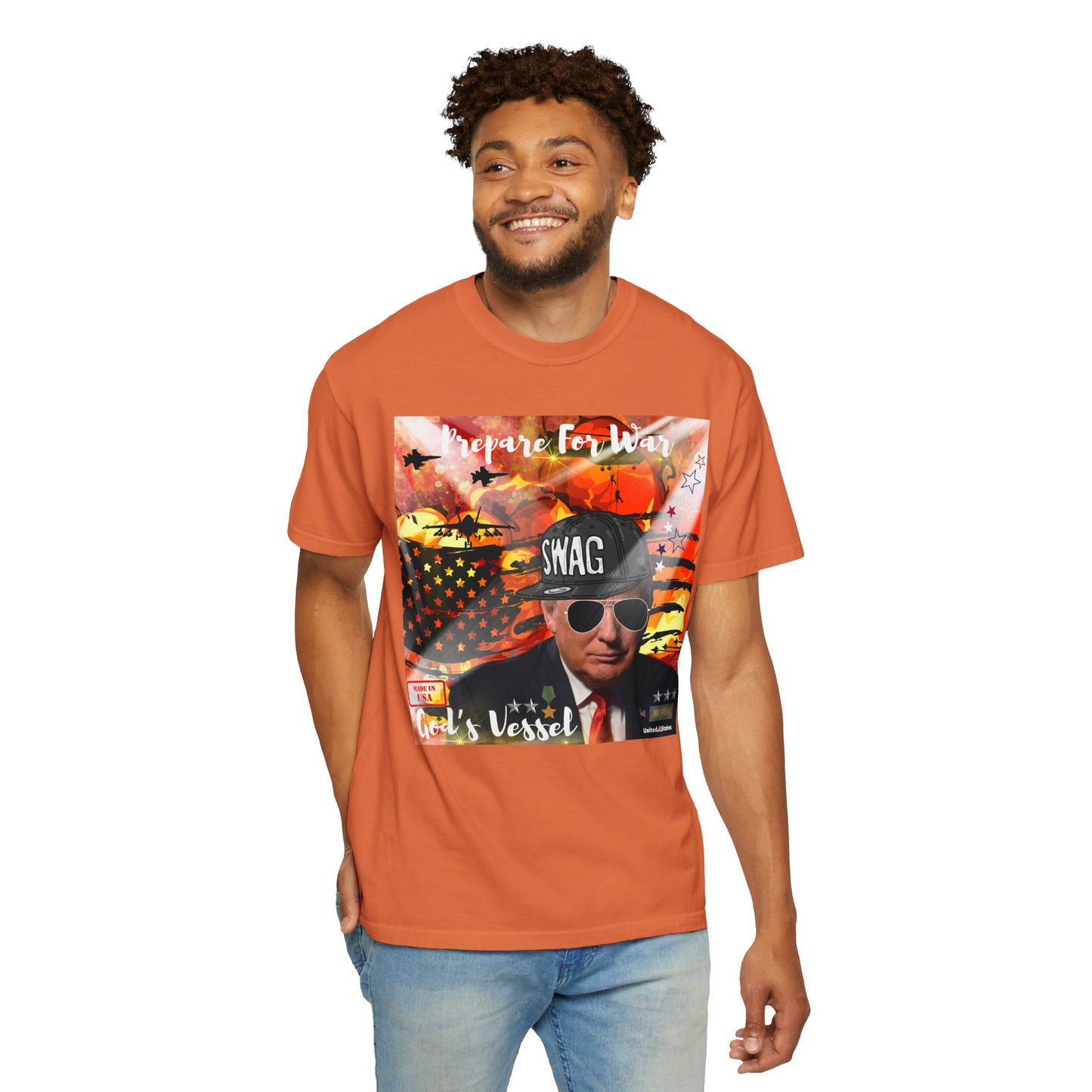 God's Vessel Unisex Garment-Dyed T-shirt