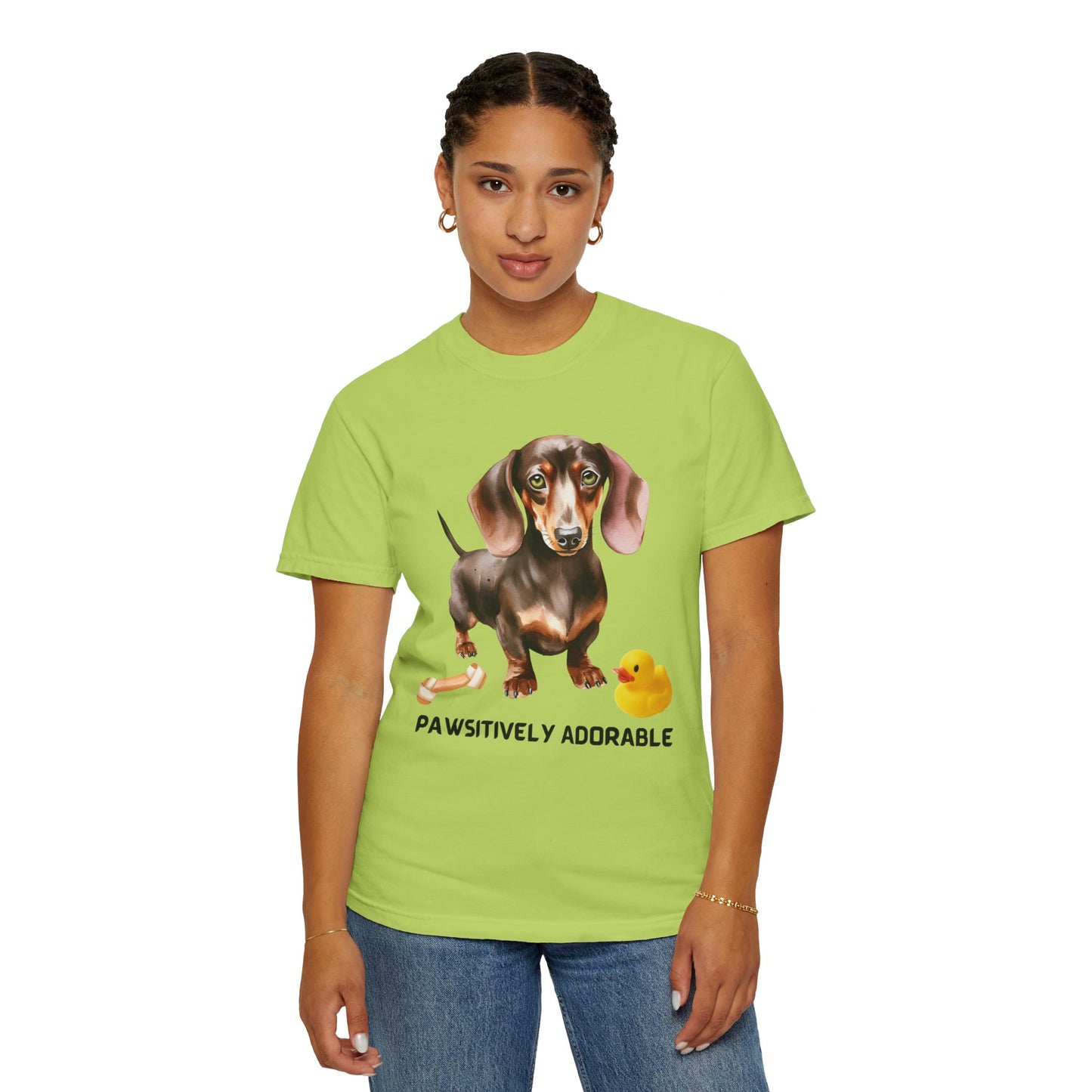 Pawsitively Adorable Unisex Garment-Dyed T-shirt