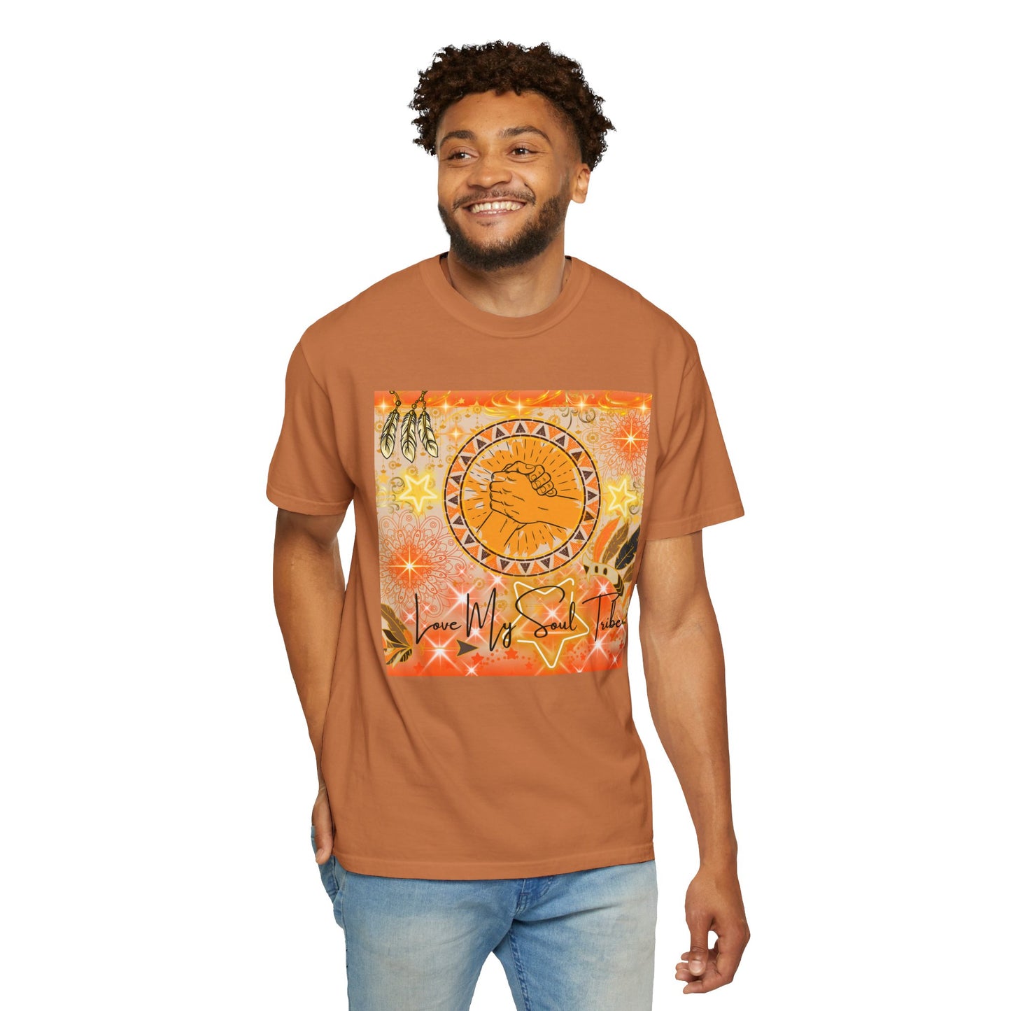 Love My Soul Tribe Unisex Garment-Dyed T-shirt