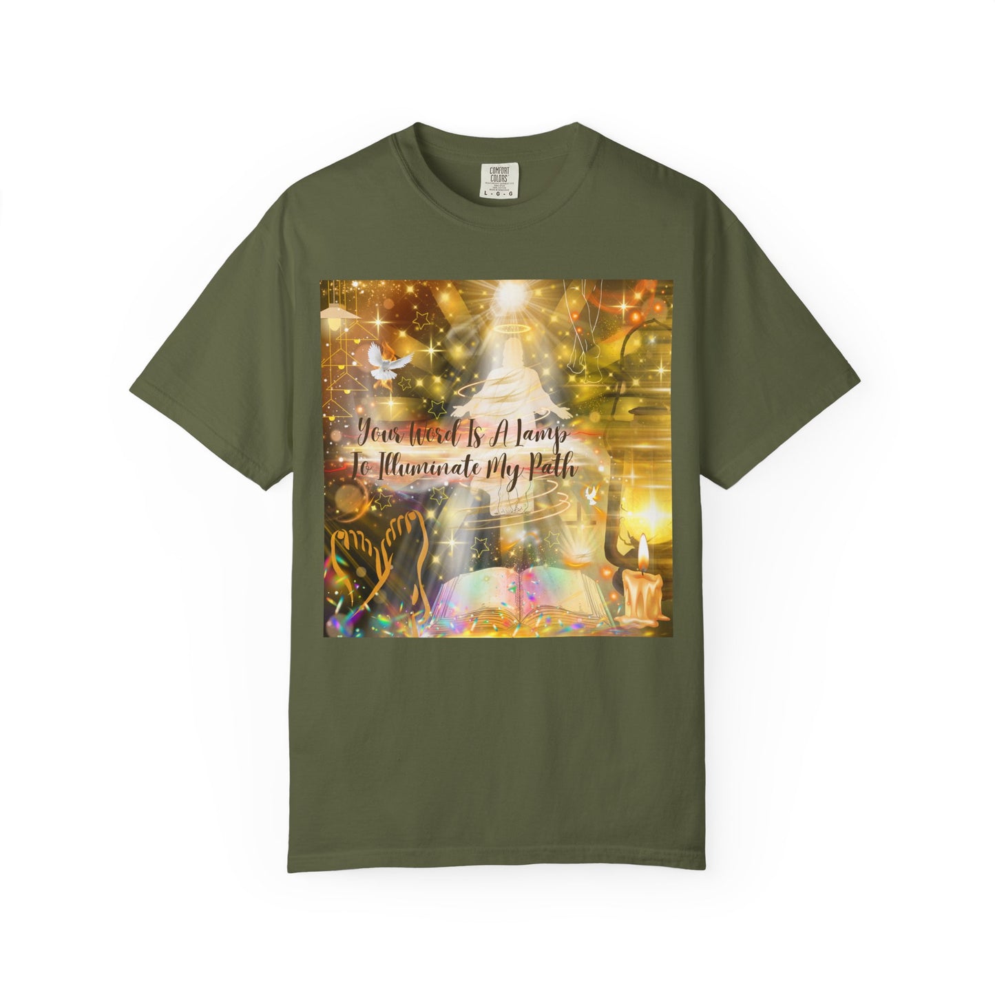 Your Word Unisex Garment-Dyed T-shirt