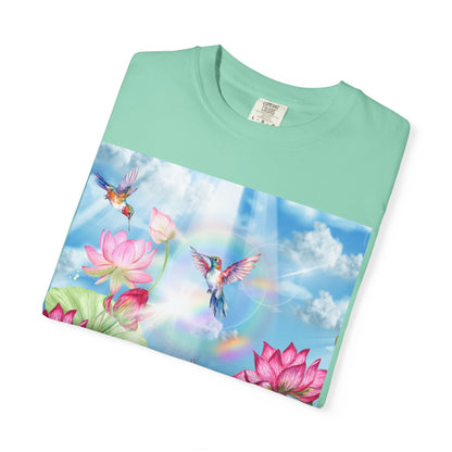 Sipping On Sunshine Unisex Garment-Dyed T-shirt