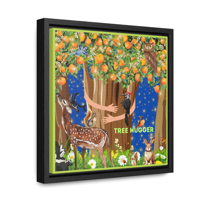 Tree Hugger Canvas Wall Art