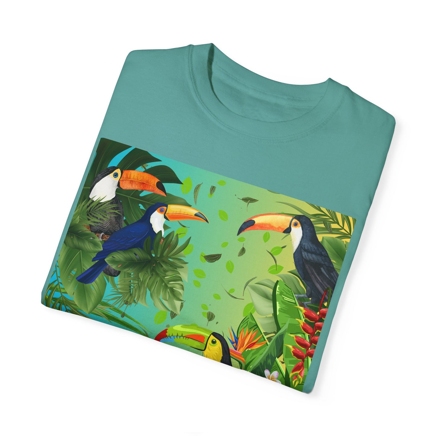 Toucans Unisex Garment-Dyed T-shirt