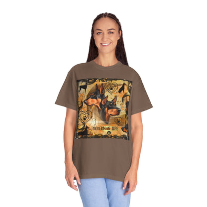 Doberman Life Unisex Garment-Dyed T-shirt