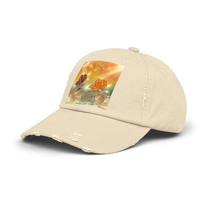 Morning Dew - Unisex Distressed Cap