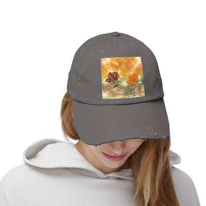Morning Dew - Unisex Distressed Cap