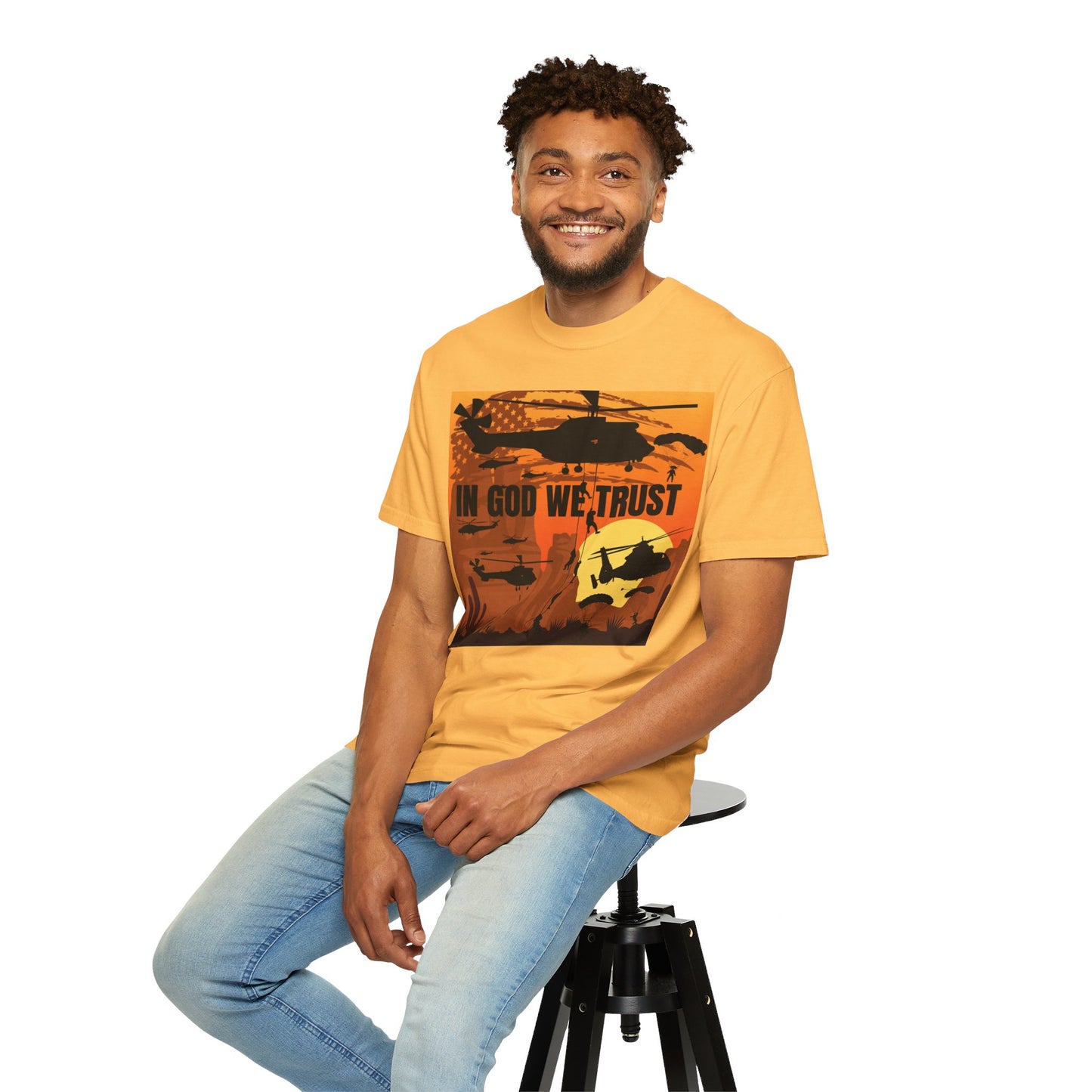 In God We Trust Unisex Garment-Dyed T-shirt