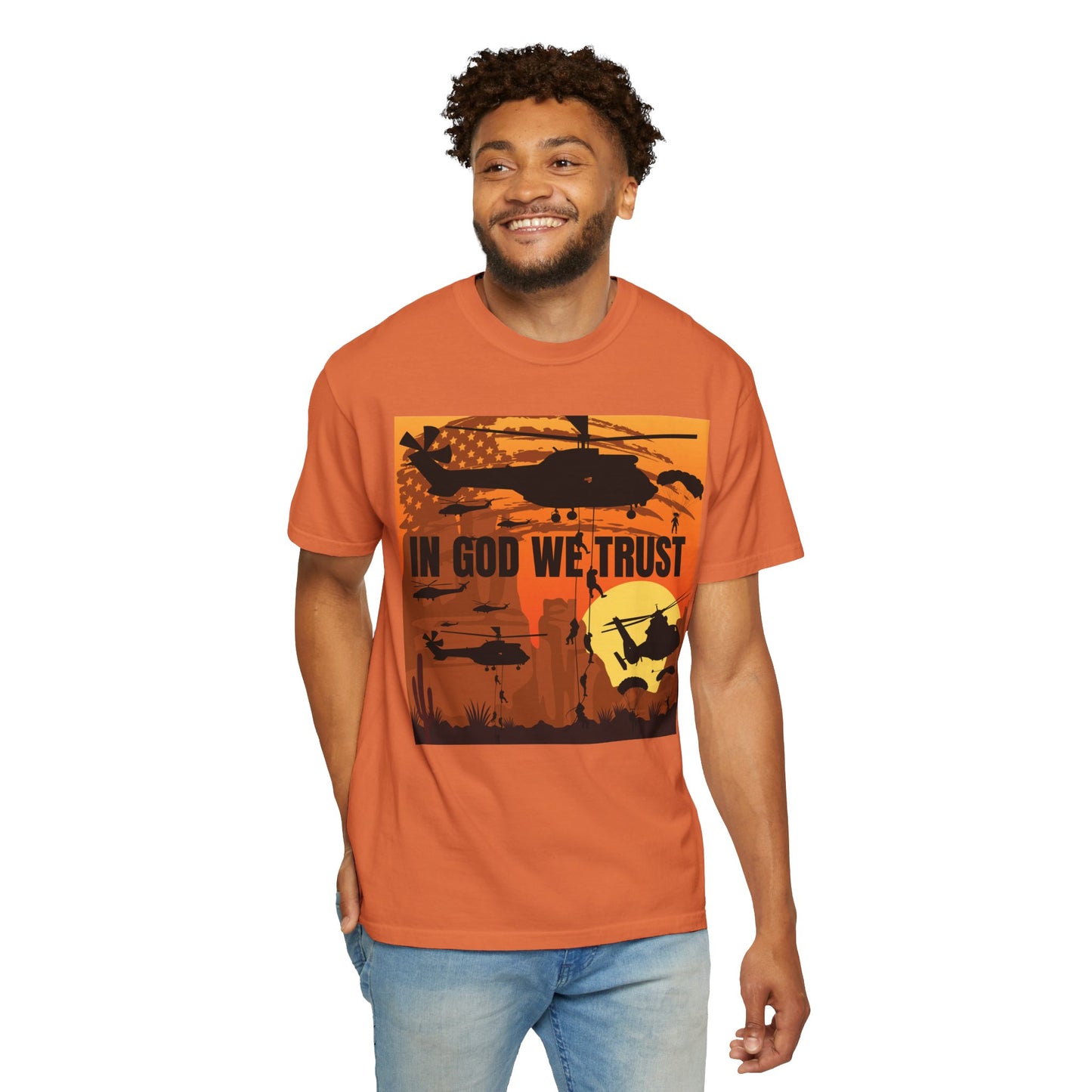 In God We Trust Unisex Garment-Dyed T-shirt