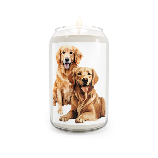 Golden Retriever Scented Candle, 13.75oz