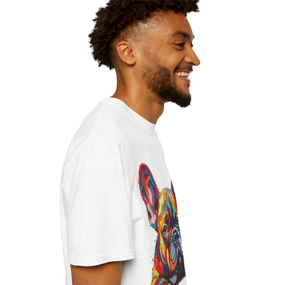 Frenchie In Color 2 Unisex Garment-Dyed T-shirt