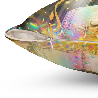 Your Word - Inspirational Quote Pillow, Cozy Home Decor, Spiritual Gift, Motivational Cushion, Living Room Accent, Unique Inspiration Throw Pillow