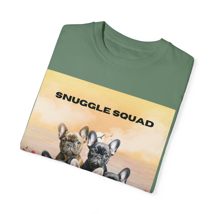 Snuggle Squad Unisex Garment-Dyed T-shirt