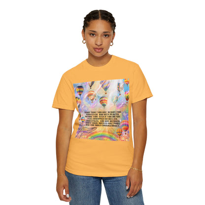 Trust That You Are Ready Unisex Garment-Dyed T-shirt