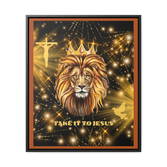 Take It To Jesus Canvas Wall Art