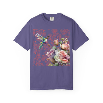 Hummingbird 1 Unisex Garment-Dyed T-shirt