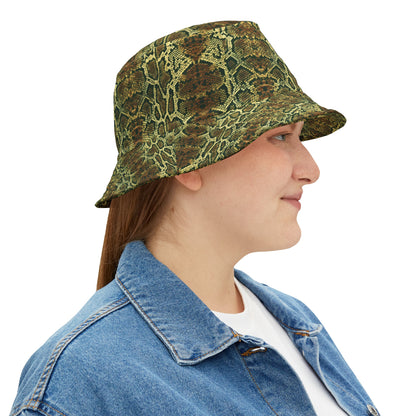 Bucket Hat (AOP) Python Green