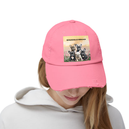 Snuggle Squad Unisex Distressed Cap